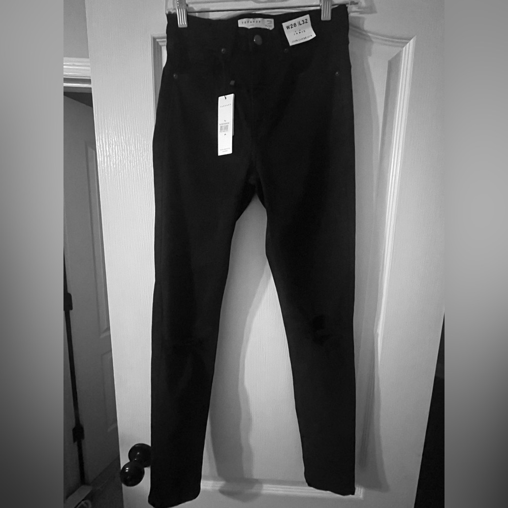 Black Ripped Jeans | TOP SHOP